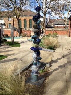 Sculpture and mosaic installations at OneTrust
